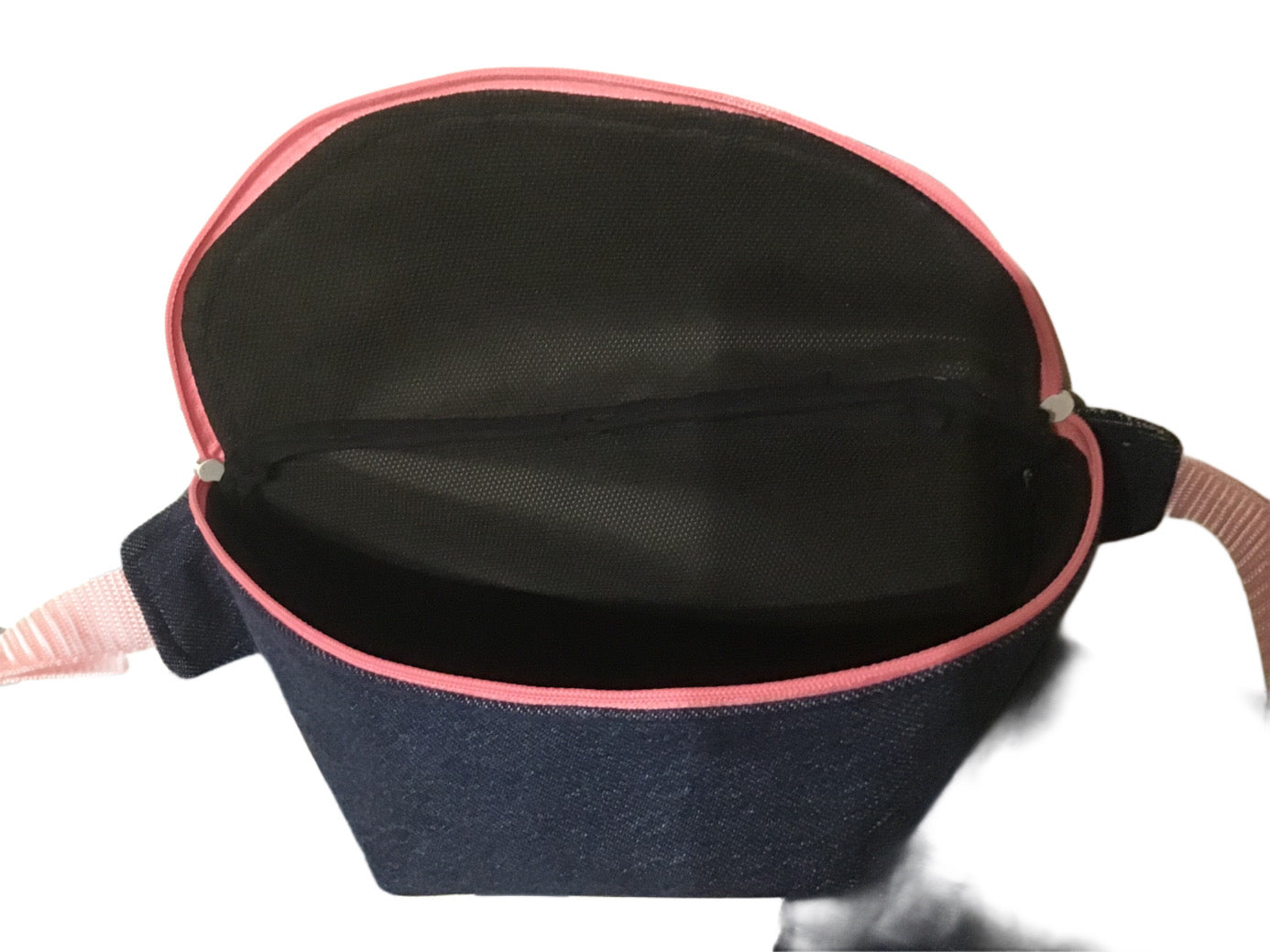 Upcycling Bauchtasche Jeans Unikat