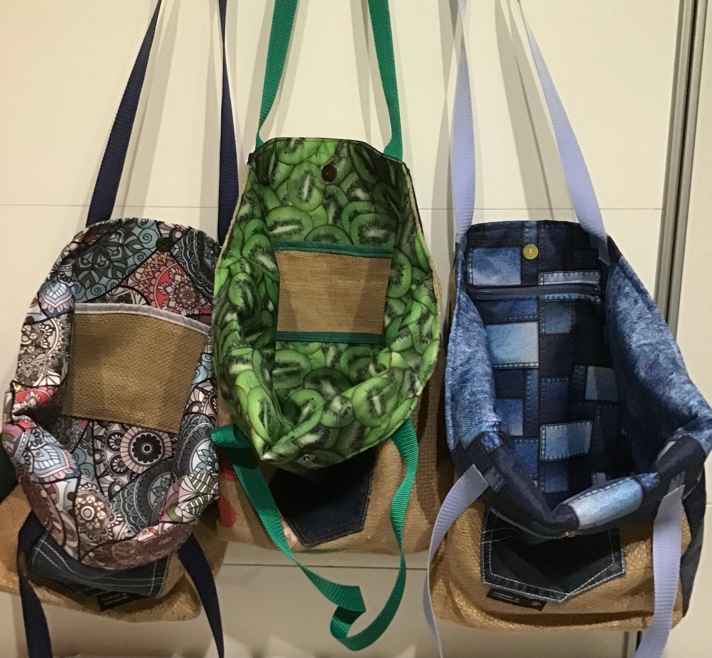 Upcycling Shopper aus Original Kaffeesack