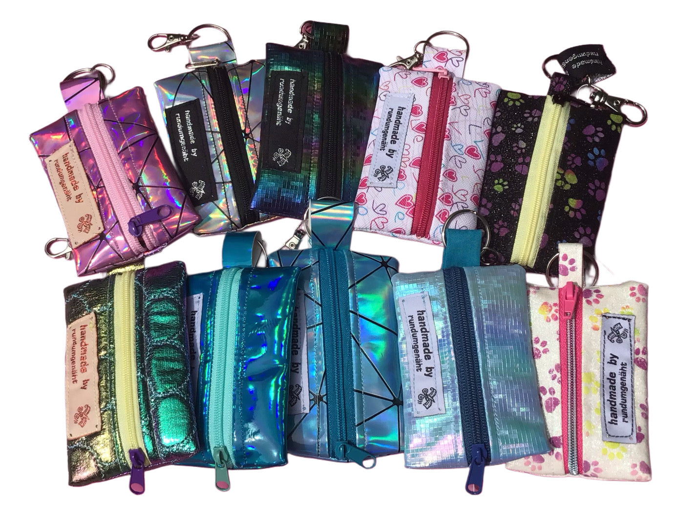 Tasche für Hundebeutel glitzer