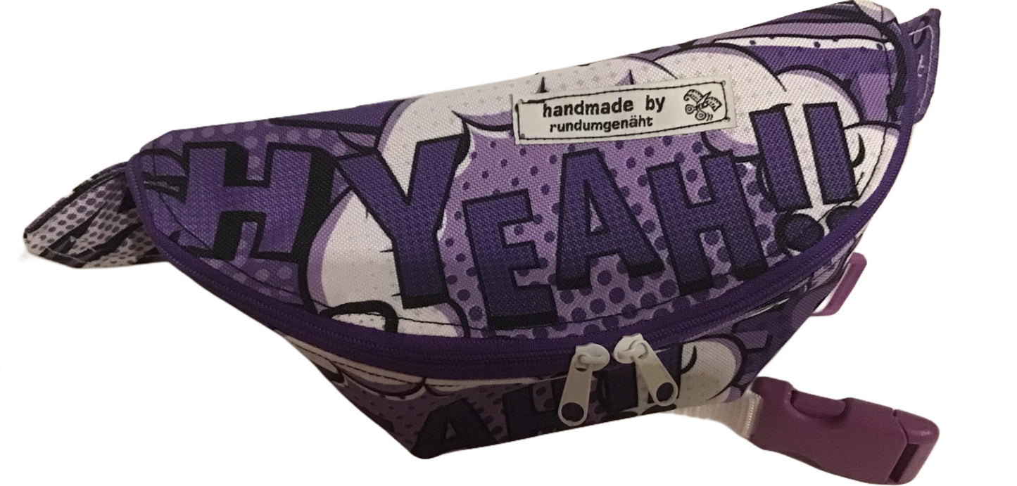 Handgefertigte Bauchtasche