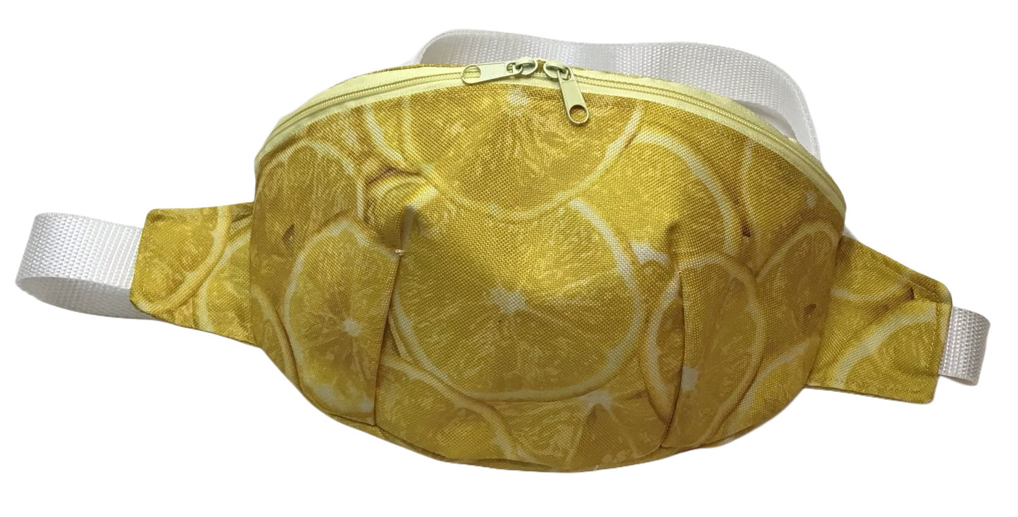 Handmade Bauchtasche Zitrone