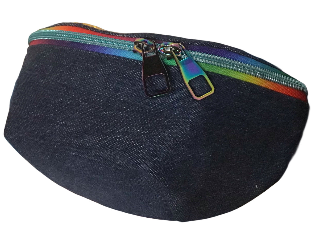 Upcycling Bauchtasche Jeans Unikat