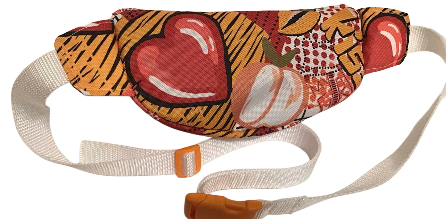 Handgefertigte Bauchtasche