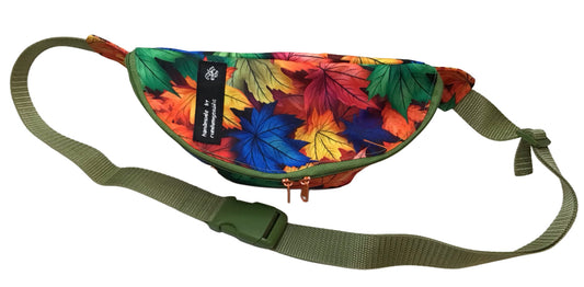 Handgefertigte Bauchtasche bunt