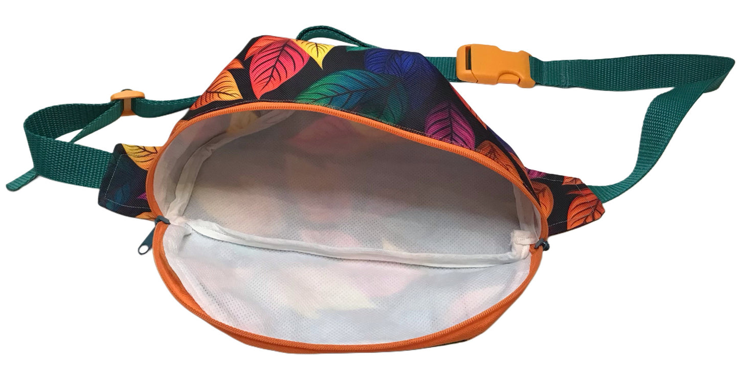 Bauchtasche wasserabweisend bunt