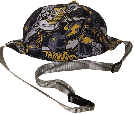 Handgefertigte Bauchtasche wasserabweisend