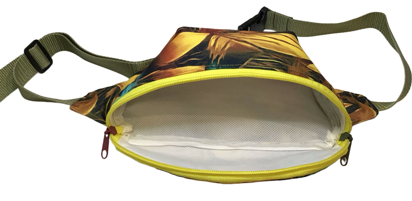 Bauchtasche wasserabweisend bunt