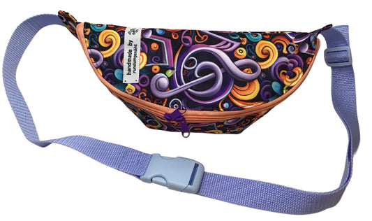 Bauchtasche aus wasserabweisendem Baumwollstoff