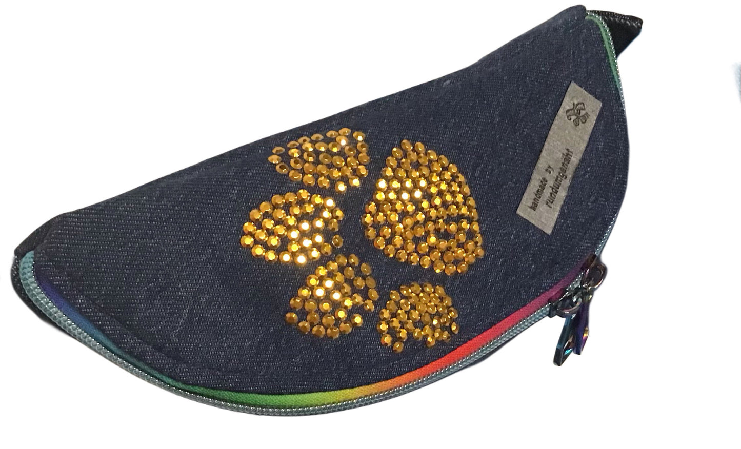 Upcycling Bauchtasche Jeans Unikat