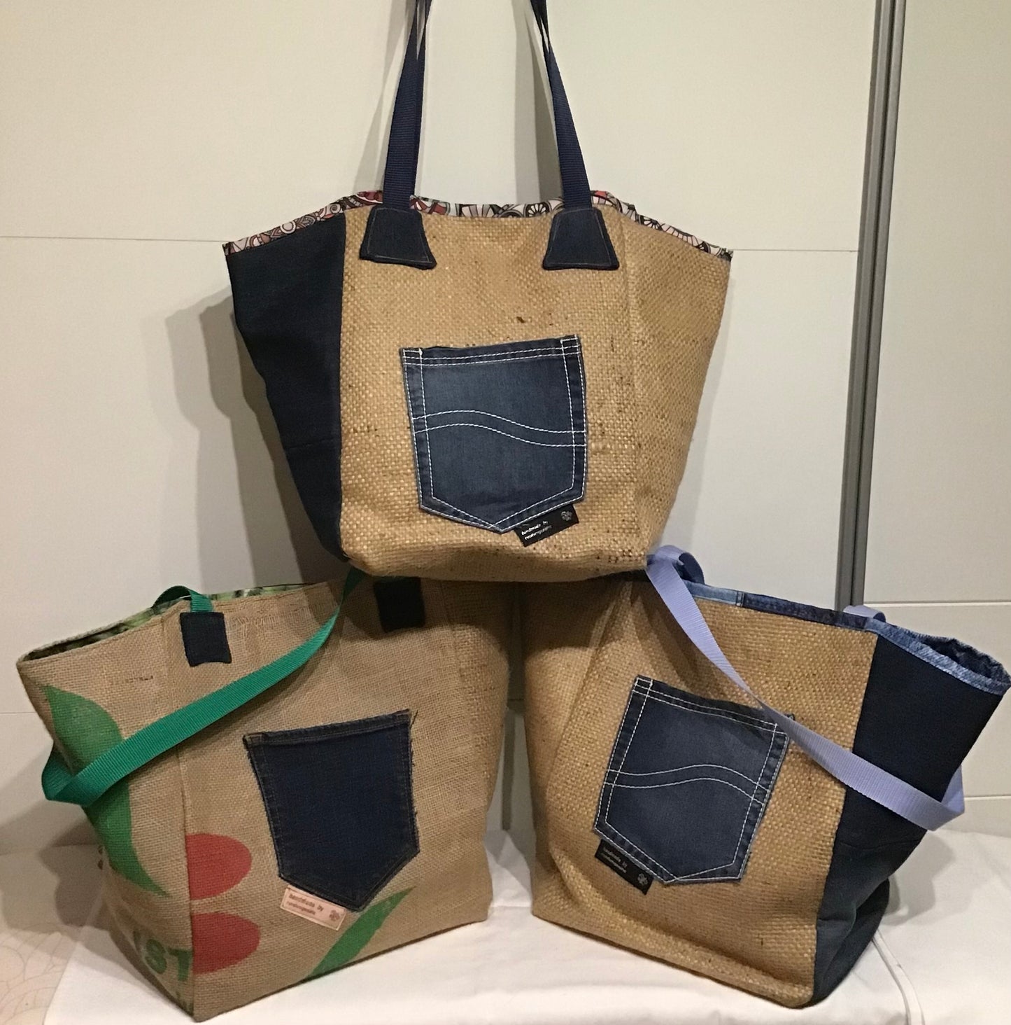 Upcycling Shopper aus Original Kaffeesack