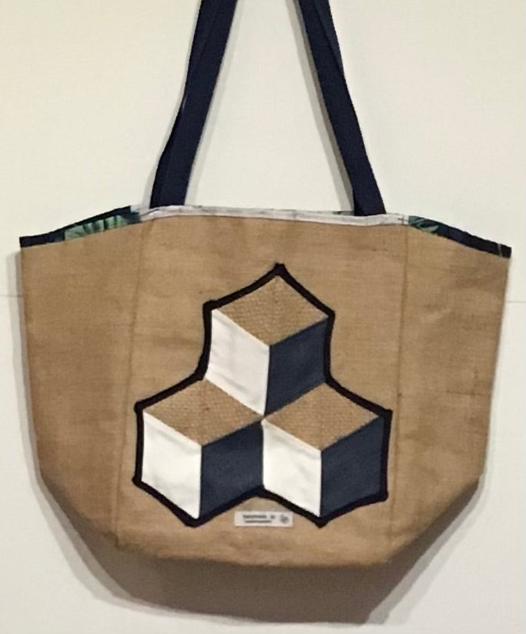 Upcycling Shopper aus Original Kaffeesack