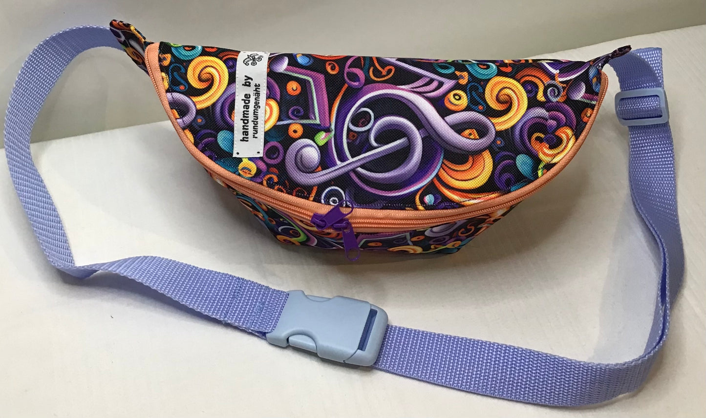 Handgefertigte Bauchtasche wasserabweisend