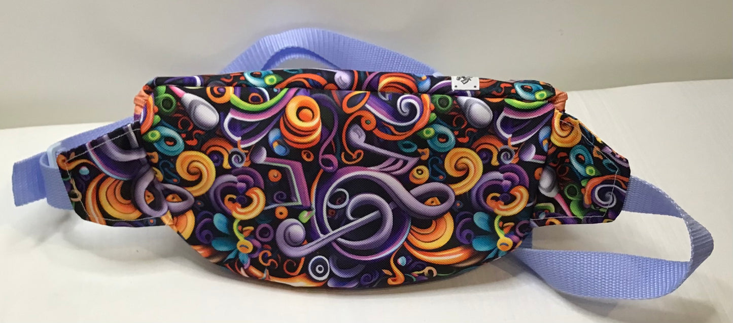 Handgefertigte Bauchtasche wasserabweisend