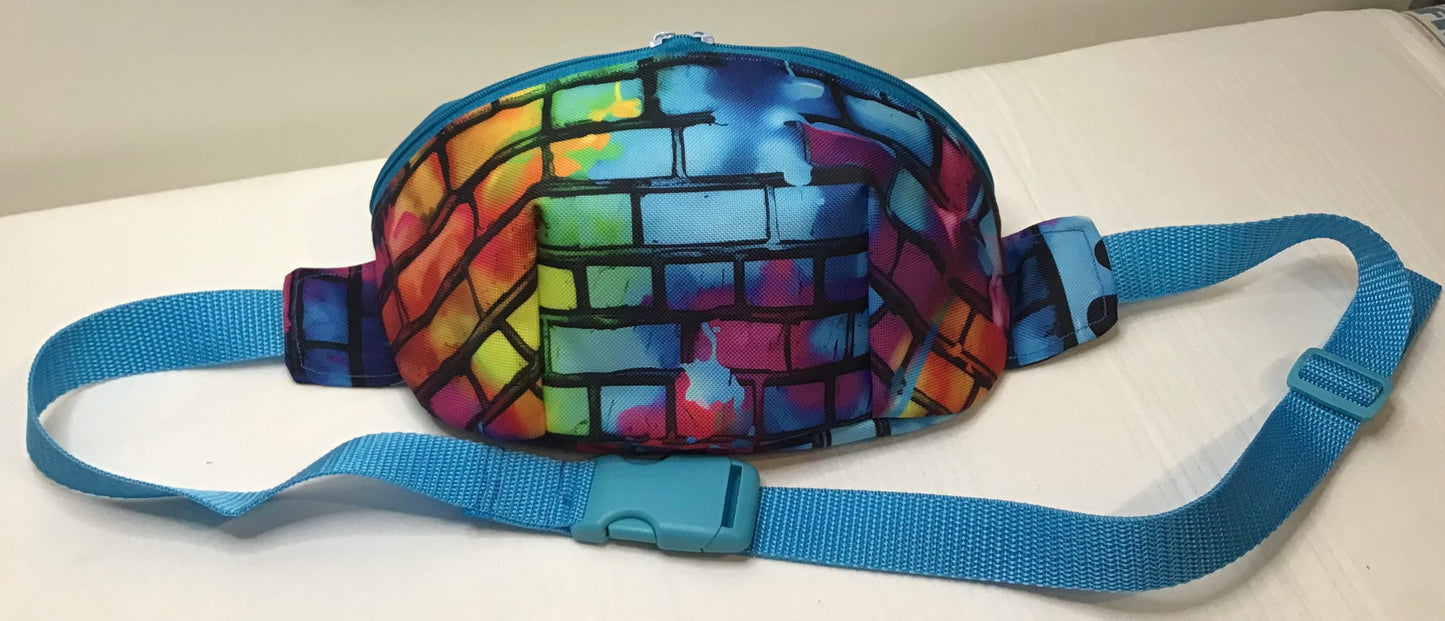 Handgefertigte Bauchtasche