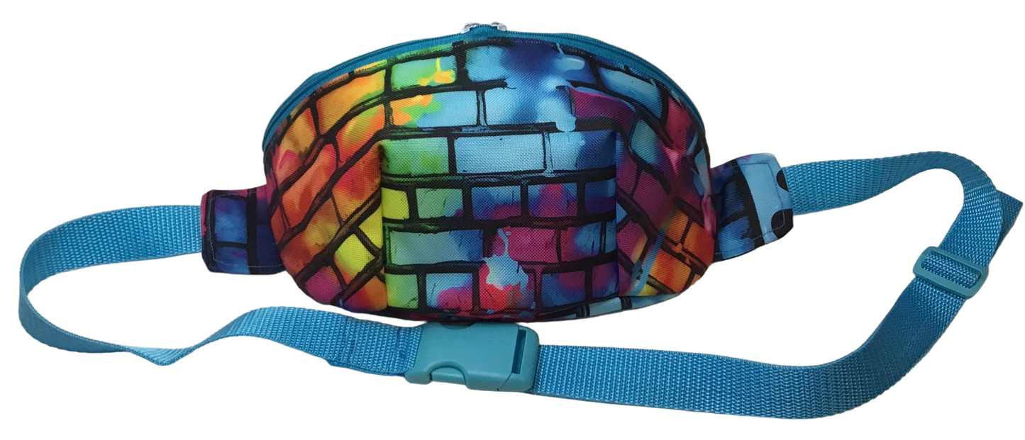 Handgefertigte Bauchtasche