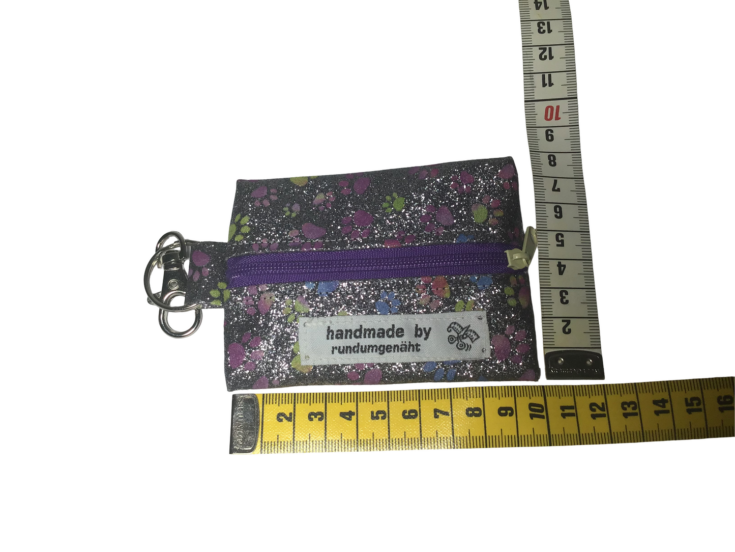 Tasche für Hundebeutel glitzer