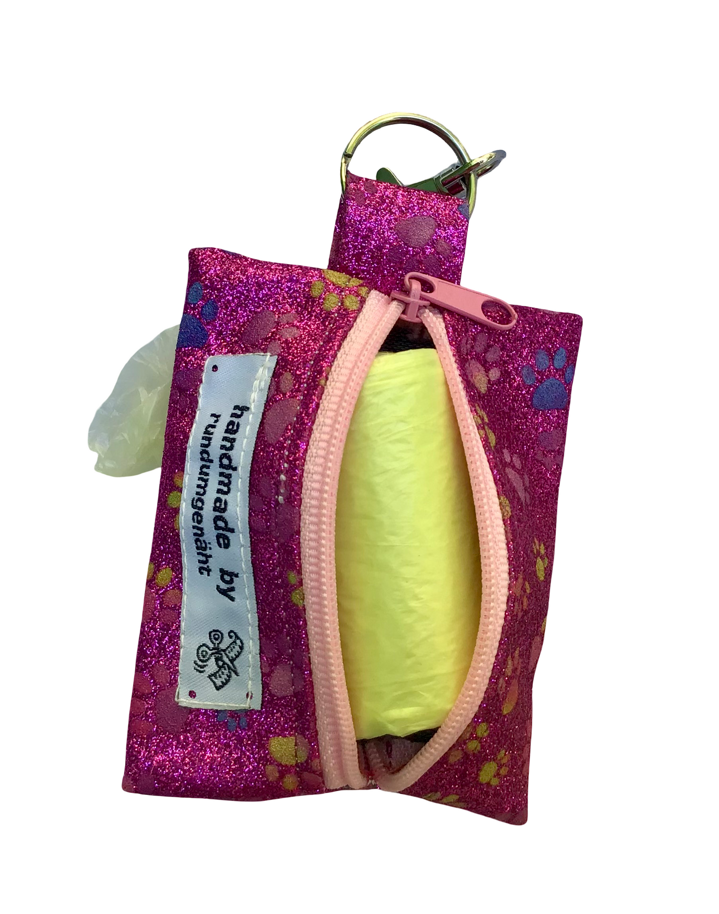 Tasche für Hundebeutel glitzer