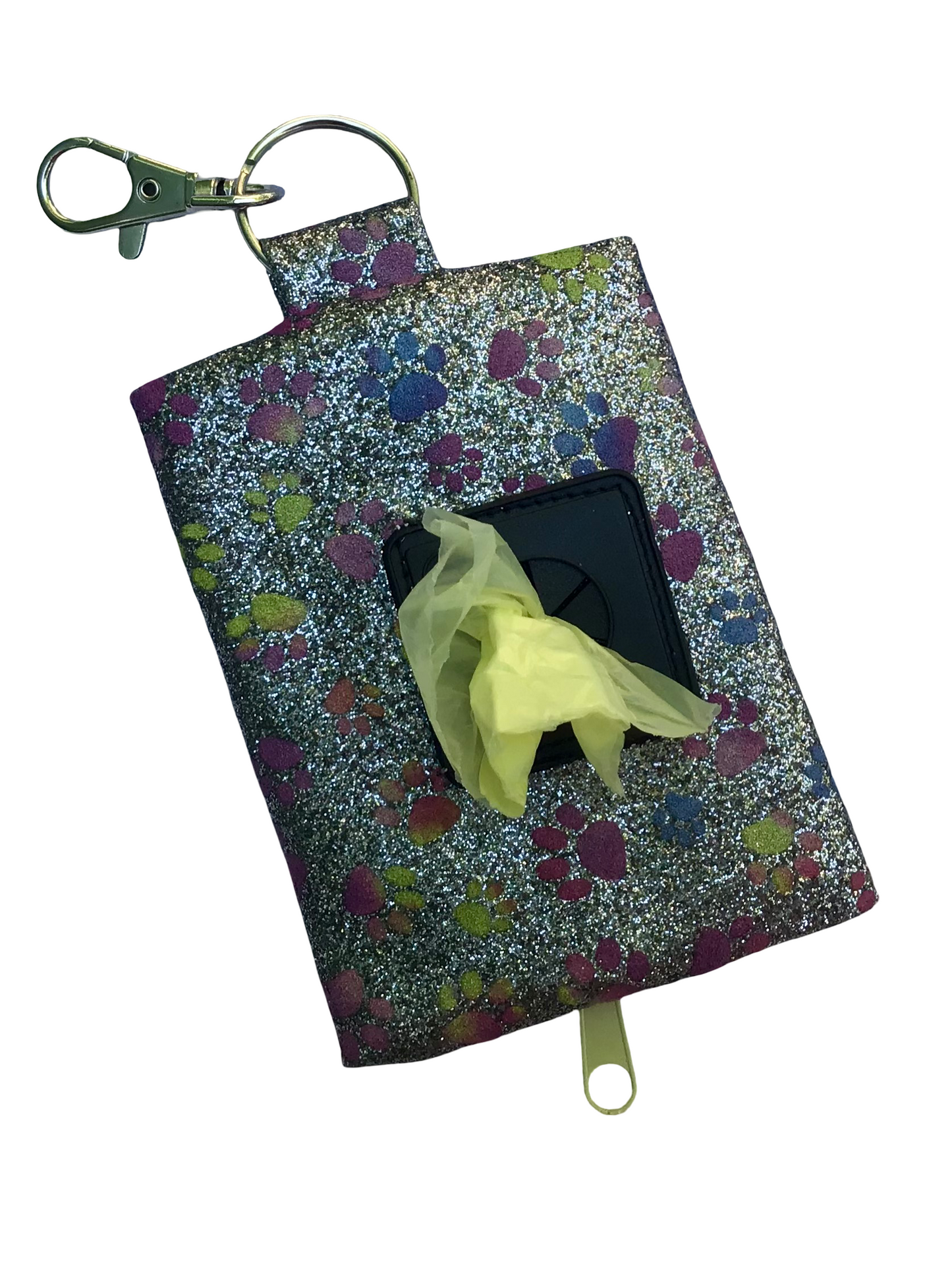 Tasche für Hundebeutel glitzer
