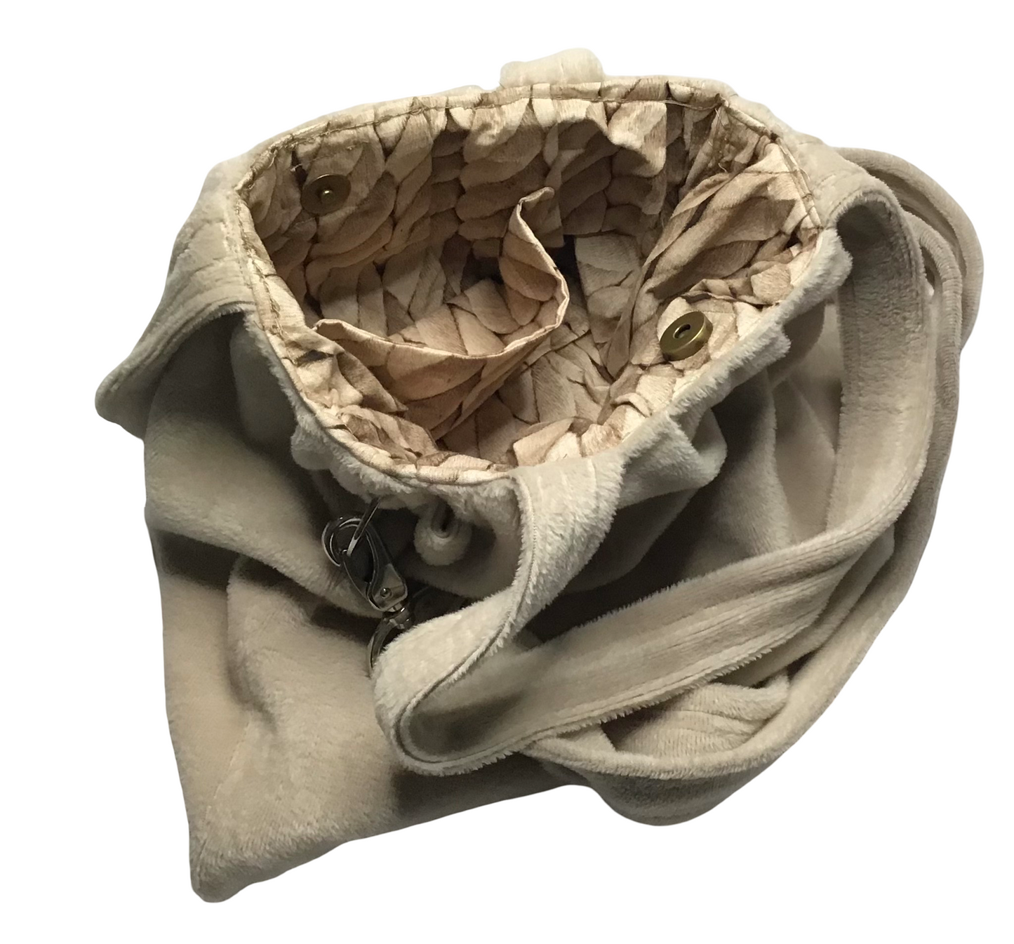 Handtasche aus Plüsch