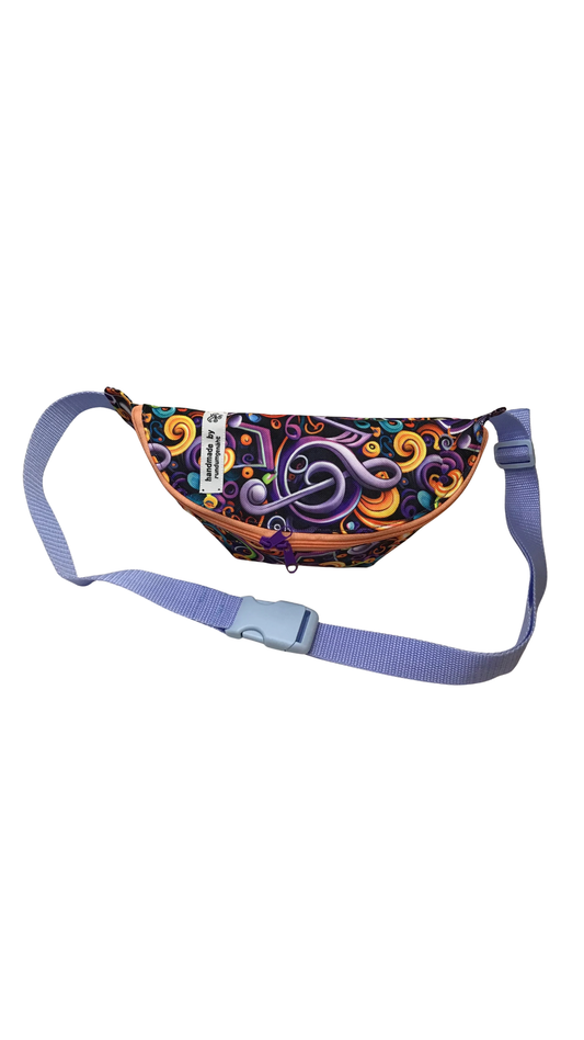 Handgefertigte Bauchtasche wasserabweisend