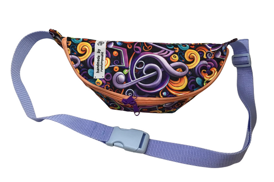 Bauchtasche aus wasserabweisendem Baumwollstoff